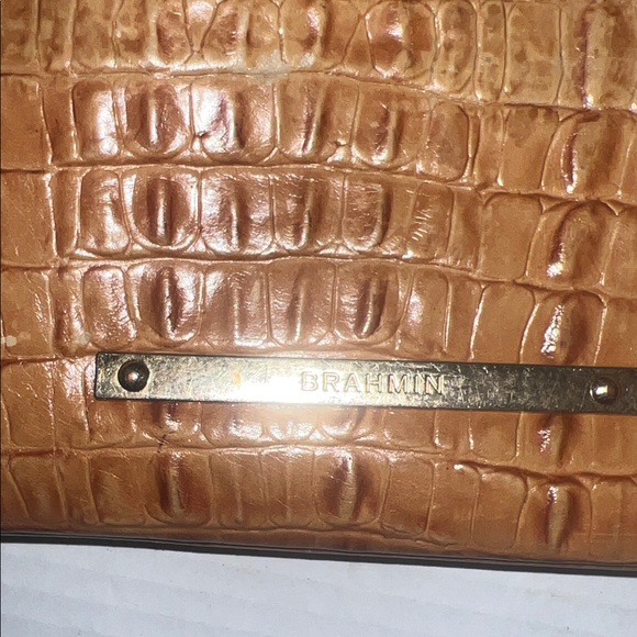 Brahmin Crocodile-Embossed Shoulder Bag - Picture 9 of 9